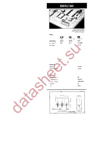 EDSTLZ965/10 datasheet  